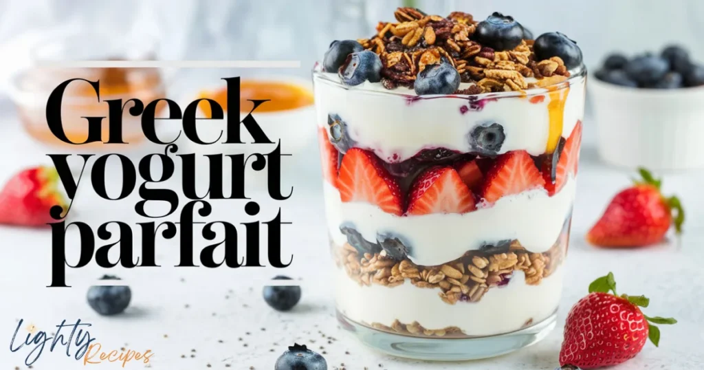 Greek Yogurt Parfait