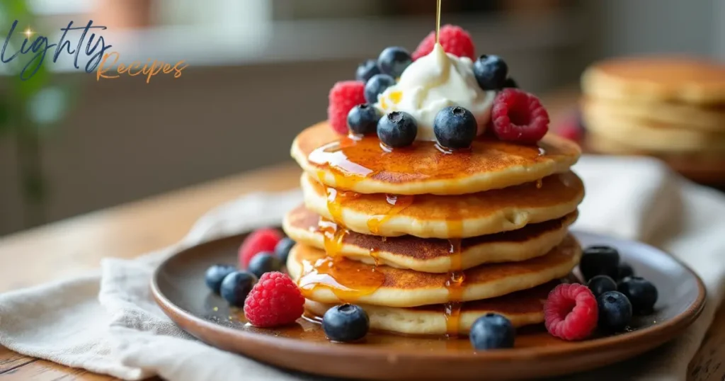 Cottage Cheese Protein Pancakes