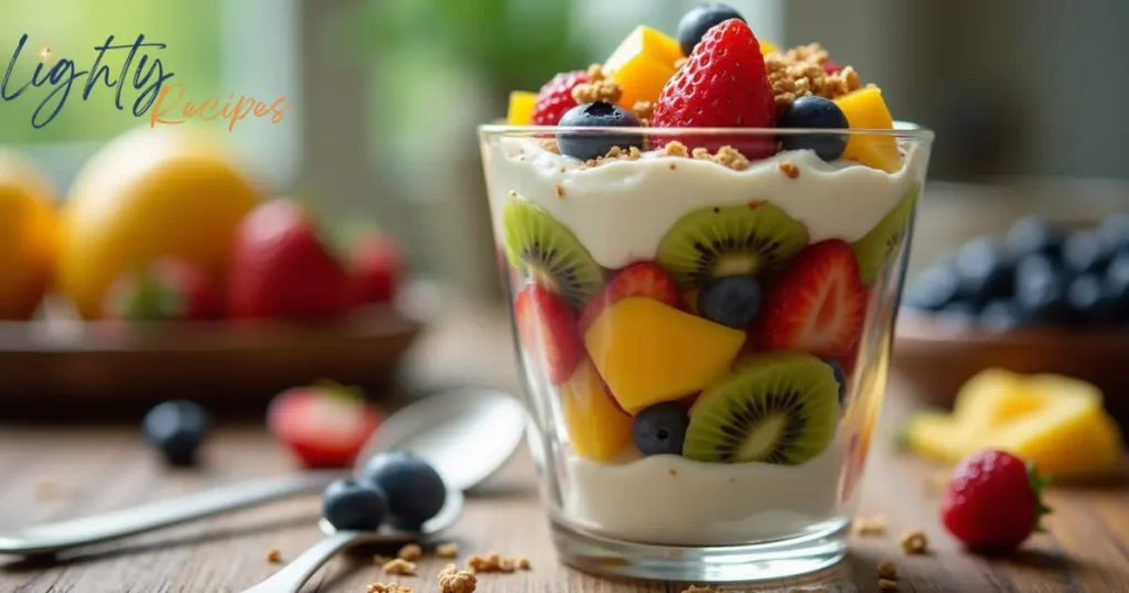 Cottage Cheese Fruit Parfait