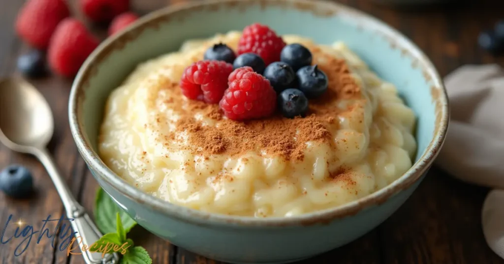 Cottage Cheese Rice Pudding